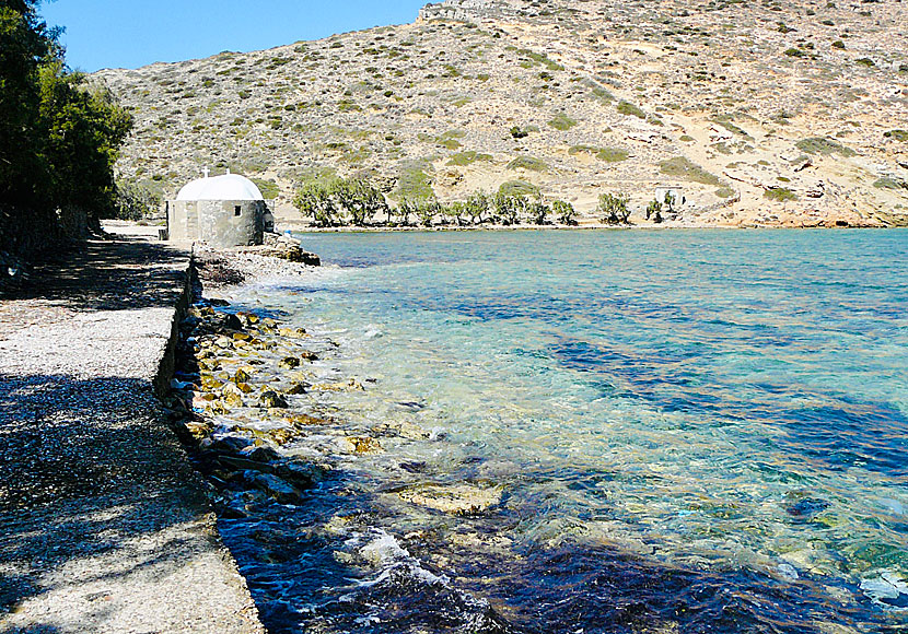Kato Kambos beach är den sämsta stranden på hela Amorgos.