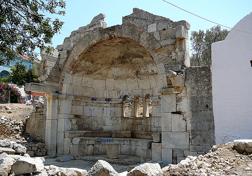 Church of Christ of Jerusalem nära Panormos på Kalymnos.
