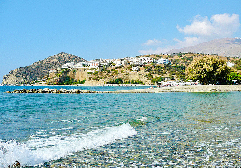 Agia Galini beach i Rethymnon på södra Kreta.