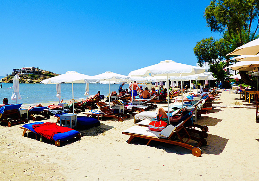 Missa inte Agios Georgios beach om du vindsurfar på Naxos.