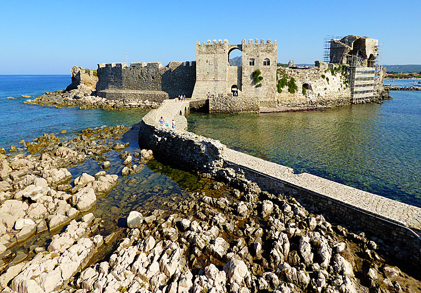 Castle of Methoni på södra Peloponnesos.