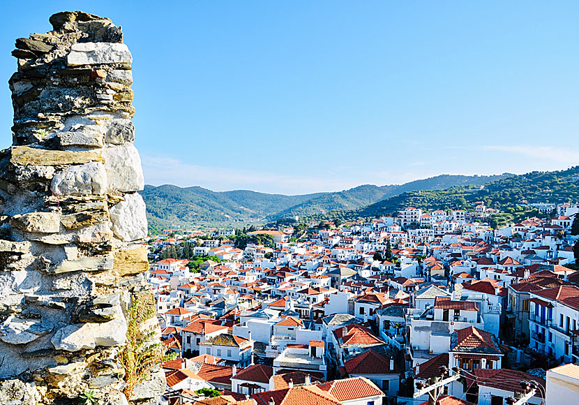 Skopelos stad är troligen den finaste byn i Grekland.