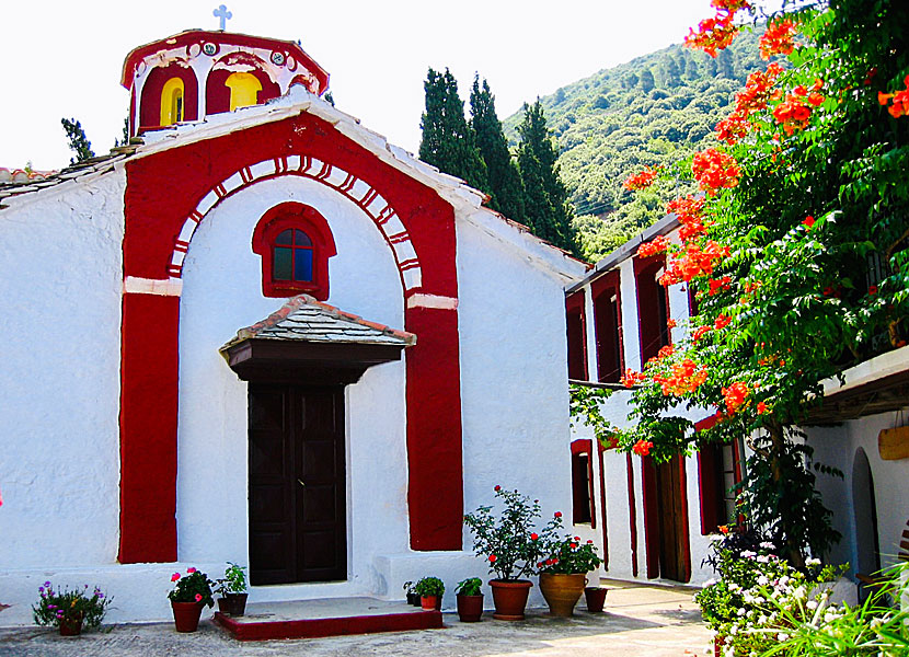 Kyrkan i Sotiras Metamorphosis Monastery.