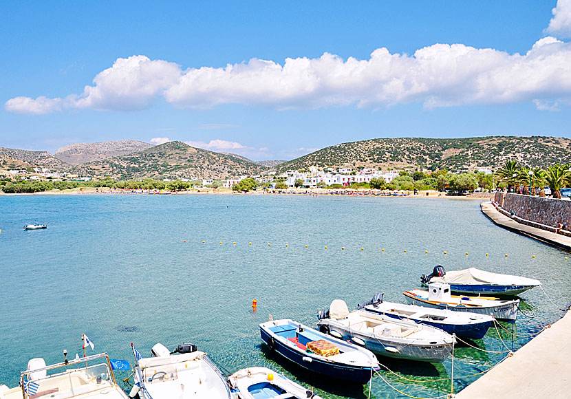 Hamnen i Galissas på Syros.
