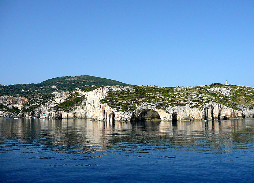 Blue Cave på Zakynthos.