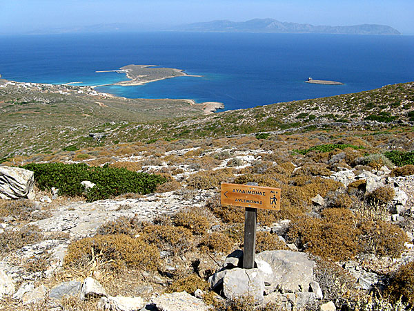Kythera. Diakoftiområdet sett från Agios Giorgios.