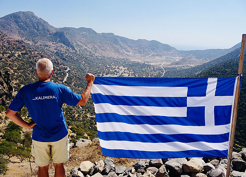 Fira Nationaldagen i Grekland.