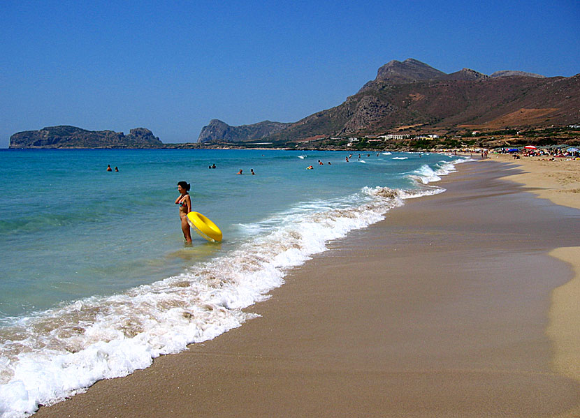 Fallasarna beach på västra Kreta.
