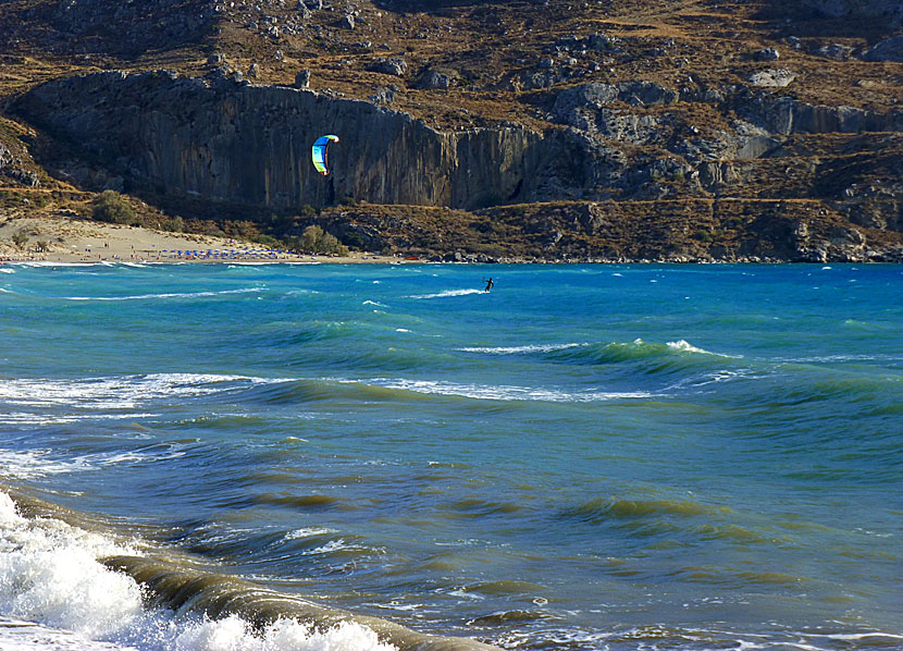 Plakias beach på södra Kreta.