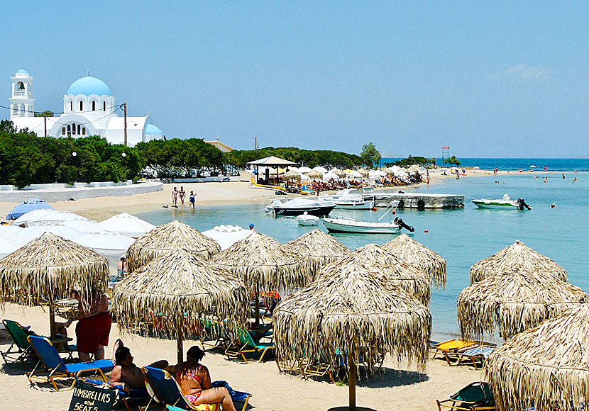 De bästa stränderna på Agistri i Grekland. Skala beach.
