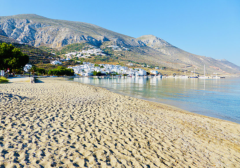 Egiali beach. Amorgos.  Kreikka.