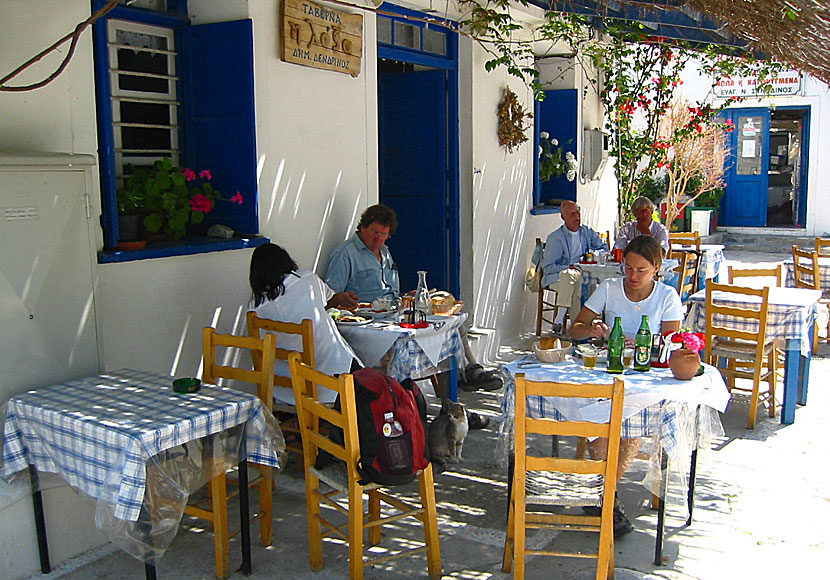 Taverna Loza i Langada på Amorgos.
