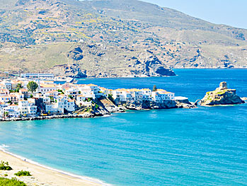 Byn Chora på Andros.