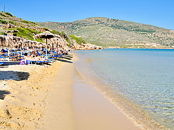 Chryssi Ammos beach på Andros.