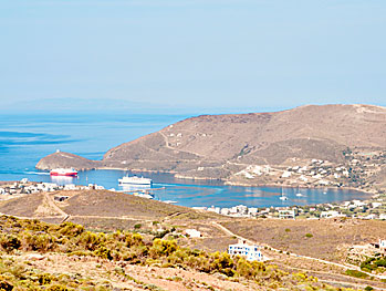 Byn Gavrio på Andros.