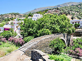 Byarna Aladino och Menites på Andros.