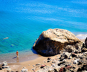 Kalimera beach i Grekland.