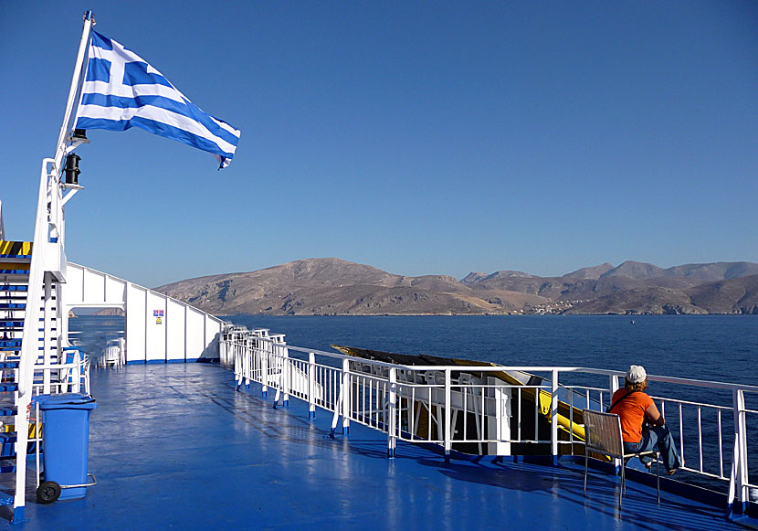 The Passenger med Iggy Pop på en färja till Astypalea i Grekland.