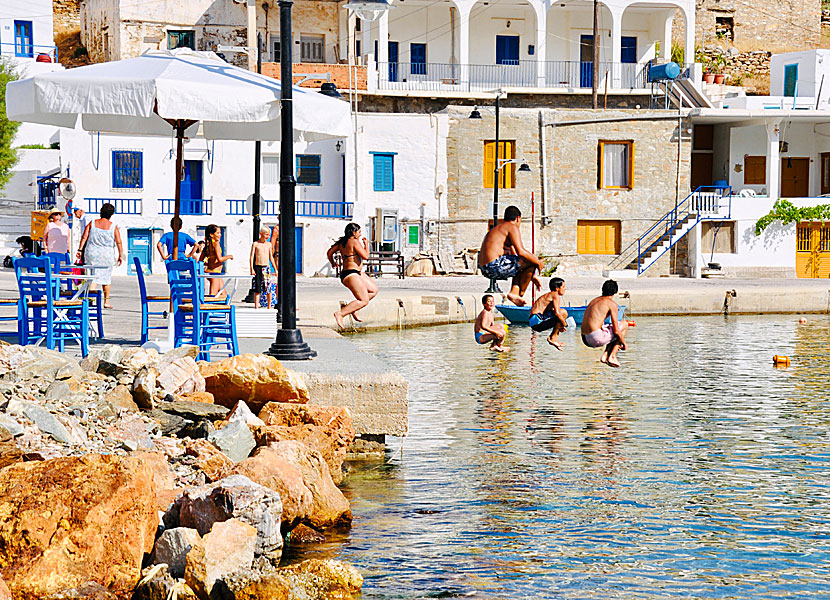 Van Halen sjunger sin stora hit Jump i Faros på Sifnos i Grekland.
