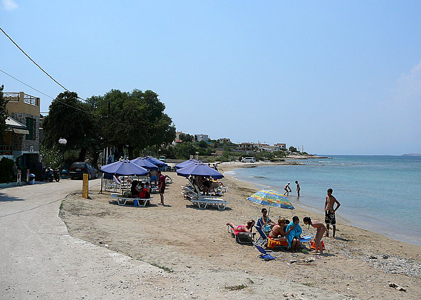 Vagia beach på Egina.