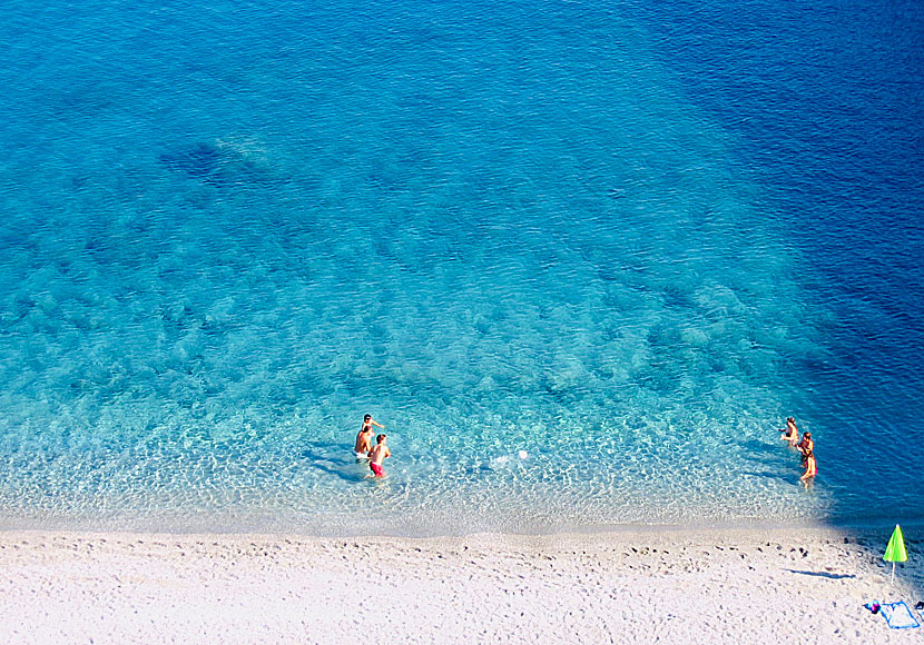 Katergo beach på Folegandros i Grekland.