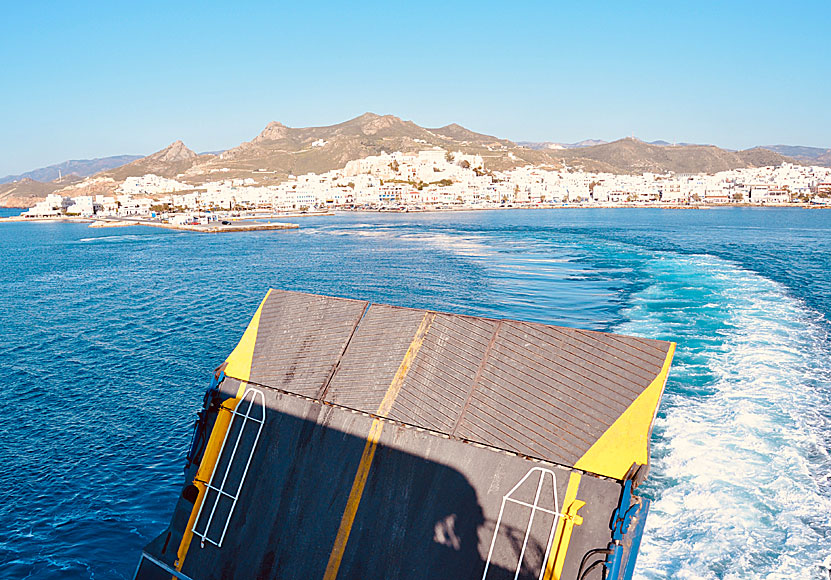 Leaving Naxos with tears in our eyes