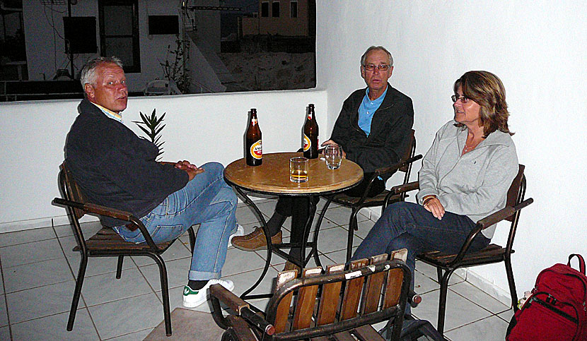 Öl och vin i Chania på Kreta.