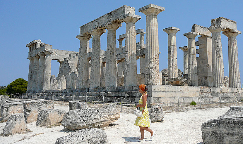 Temple of Aphaia. Egina.
