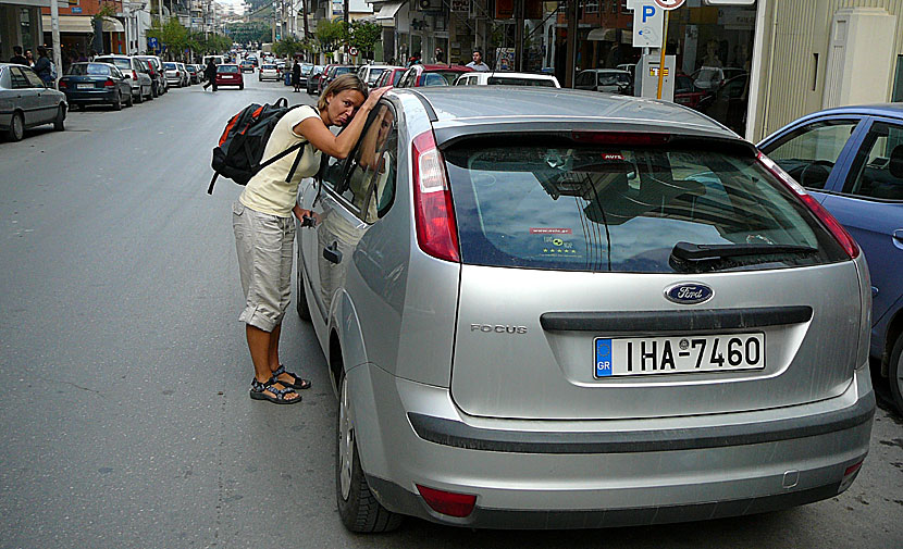 Hyra bil i Chania på Kreta.