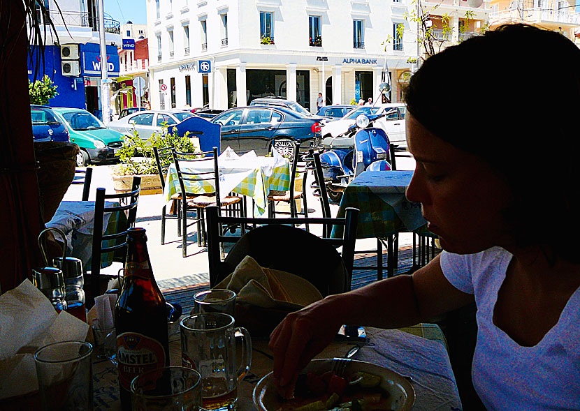 Bra restauranger och tavernor för att äta lunch i Kefalonias huvudstad Argostoli. 