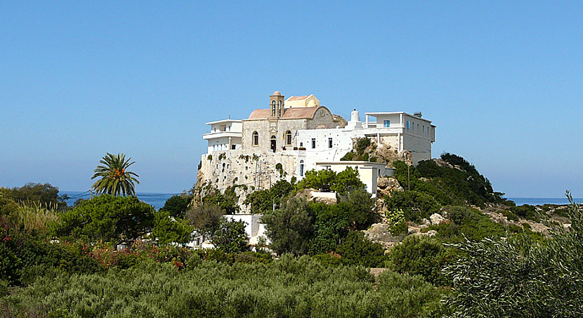 Chrisoskalitissa Monastery. Elafonissi. Crete. Kreta.