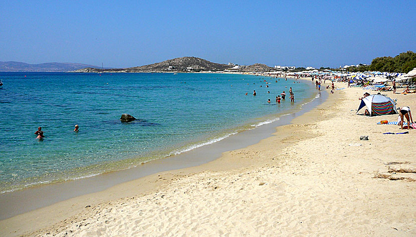 Agios Prokopios beach. Naxos.