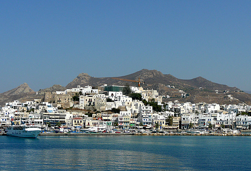 Hamnen på Naxos.