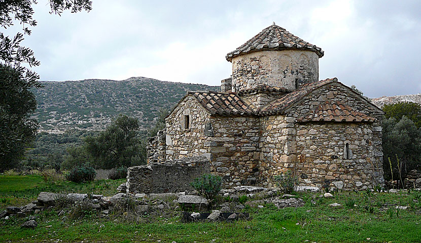 Panagia Damiotissa är en av Naxos äldsta kyrkor. 