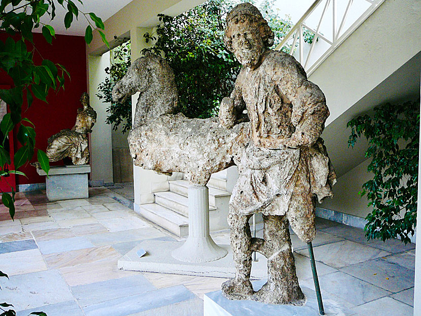 Staty av Odysseus av marmor från Paros från cirka 100 f.Kr. på Atens Arkeologiska museum.