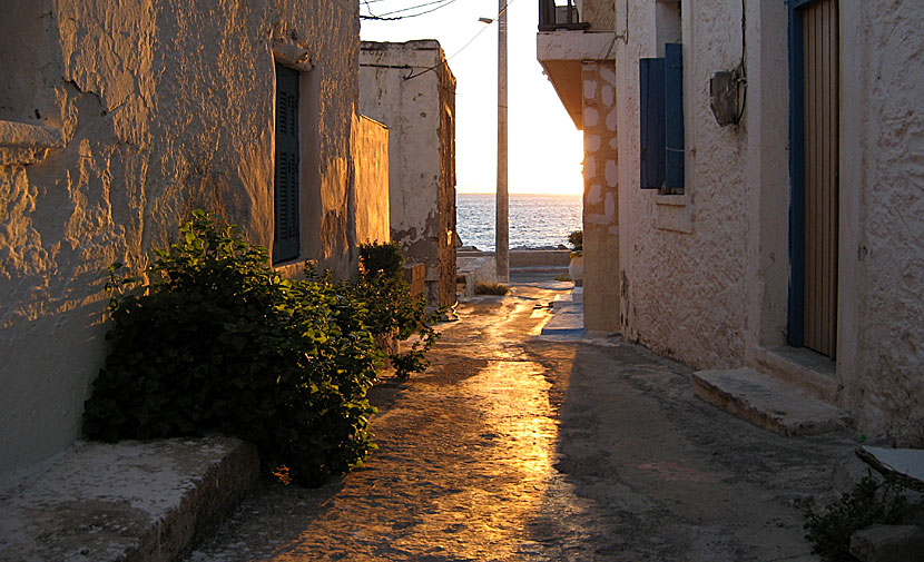 Soluppgång i Paleochora på Kreta.