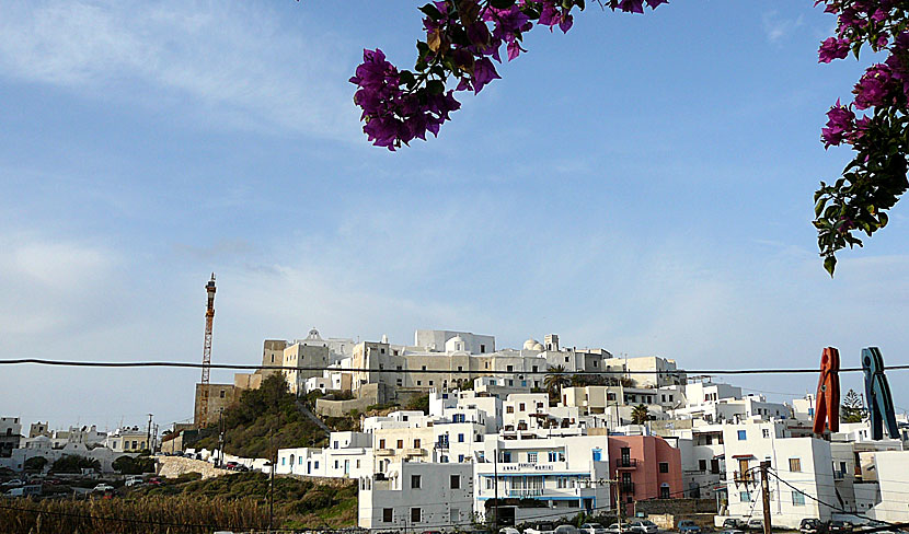 Pension Sofi i Naxos stad.