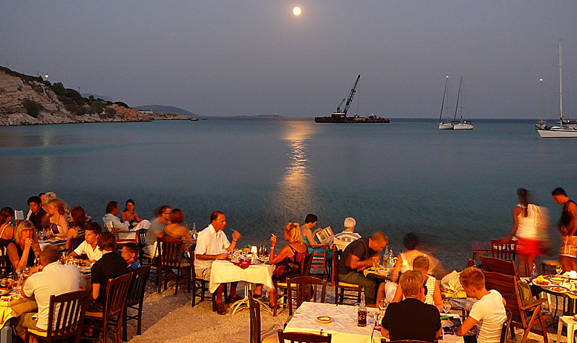 Restaurant Faros i Pythagorion på Samos.