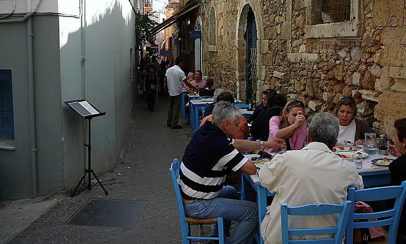 Restaurant Tamam. Chania. Kreta. Crete. 