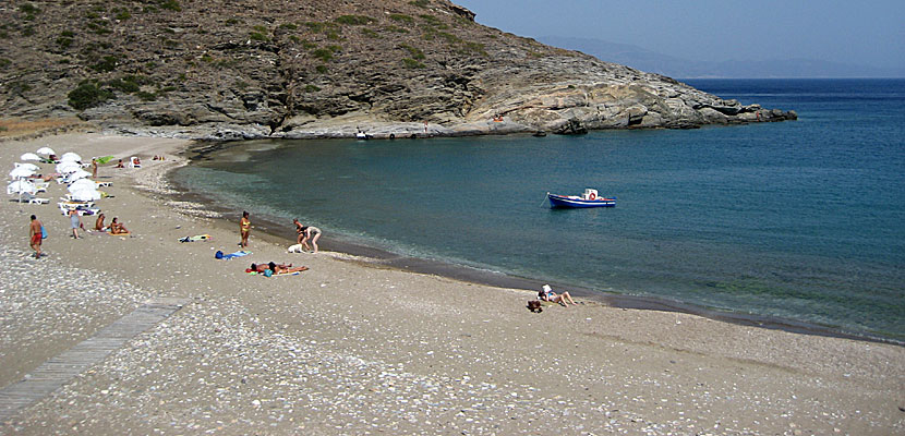 Agios Nikolaos beach  på Sikinos.