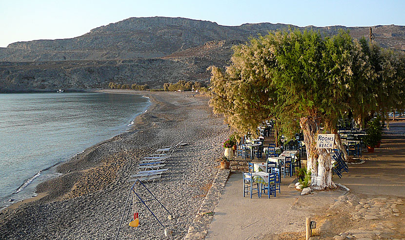 Taverna Akrogiali i Kato Zakros. Kreta.