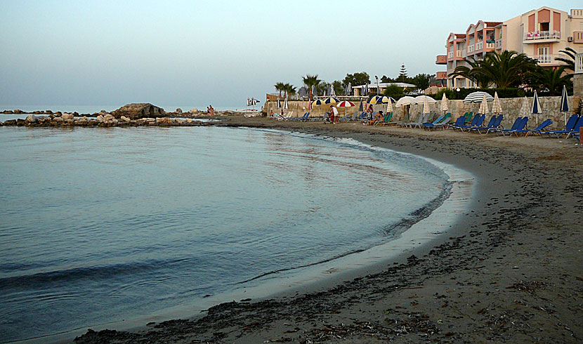 Stranden i Argassi på Zakynthos.