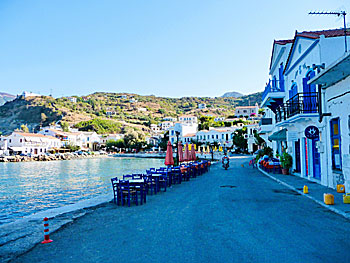 Byn Evdilos på Ikaria.