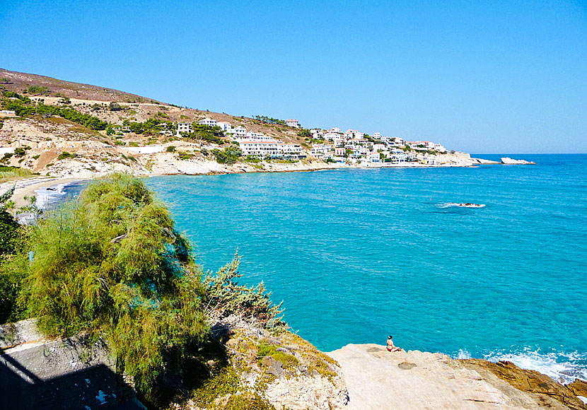 Armenistis beach. Ikaria. Kreikka.