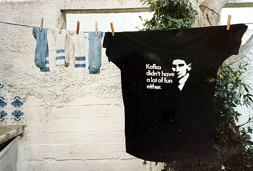 Kafka didn't have a lot of fun either.