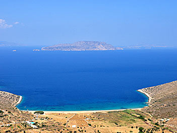 Agios Theodotis beach på Ios.