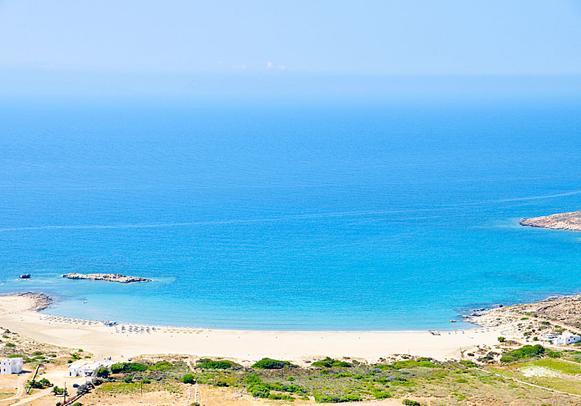 Manganari beach på södra Ios i Kykladerna.