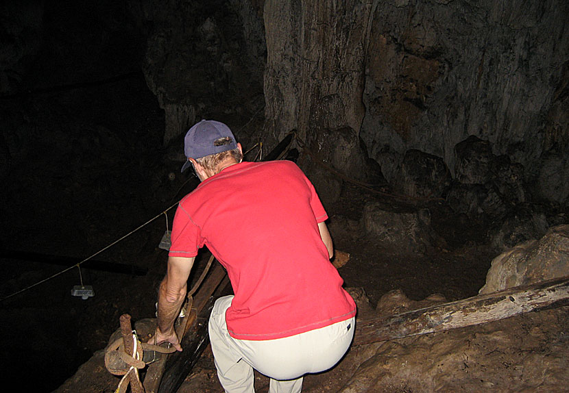 Nymfernas grotta på Ithaka som Homeros nämner i sitt kända epos Odysséen.