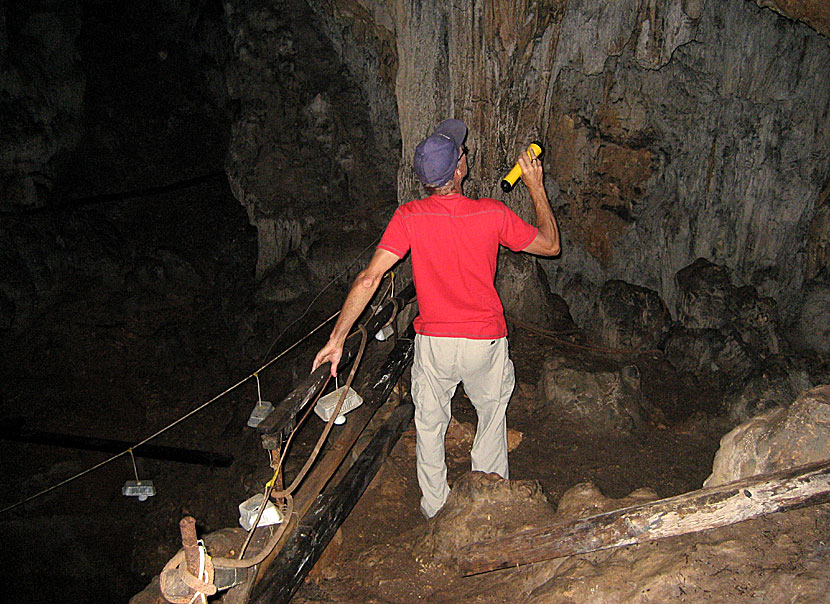 Nymfernas grotta på Ithaka är livsfarligt att besöka. 