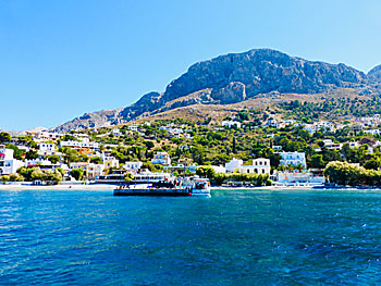 Byarna Massouri och Myrties på Kalymnos.